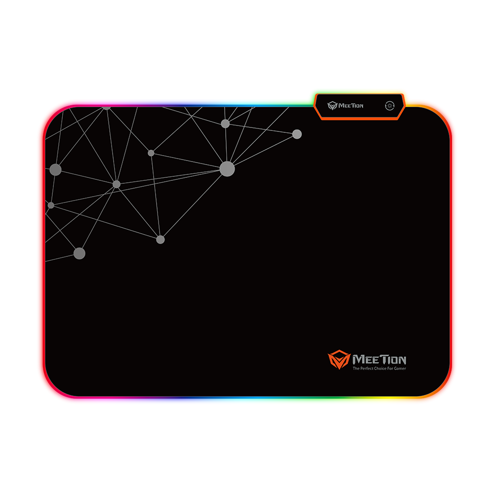 Tapis souris Gamer MEETION MT-PD120 RGB / Noir