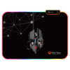 Tapis souris Gamer MEETION MT-PD120 RGB / Noir