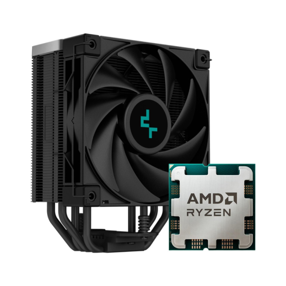 Pack: Processeur AMD Ryzen 5 5500GT + Ventilateur de processeur DeepCool AK400 ZERO DARK