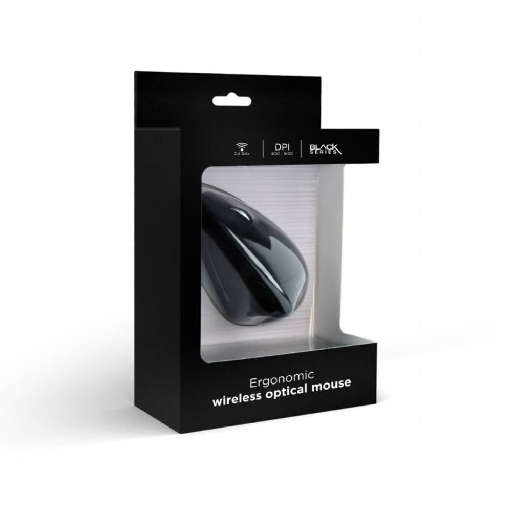 Souris Optique Sans Fil GEMBIRD Ergonomique / Noir
