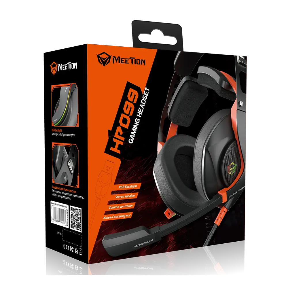 Micro Casque Gamer MEETION MT-HP099 / Noir