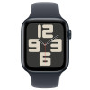 Apple Watch SE 44 mm avec boîtier en aluminium / bracelet sport minuit / M/L