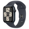 Apple Watch SE 44 mm avec boîtier en aluminium / bracelet sport minuit / M/L