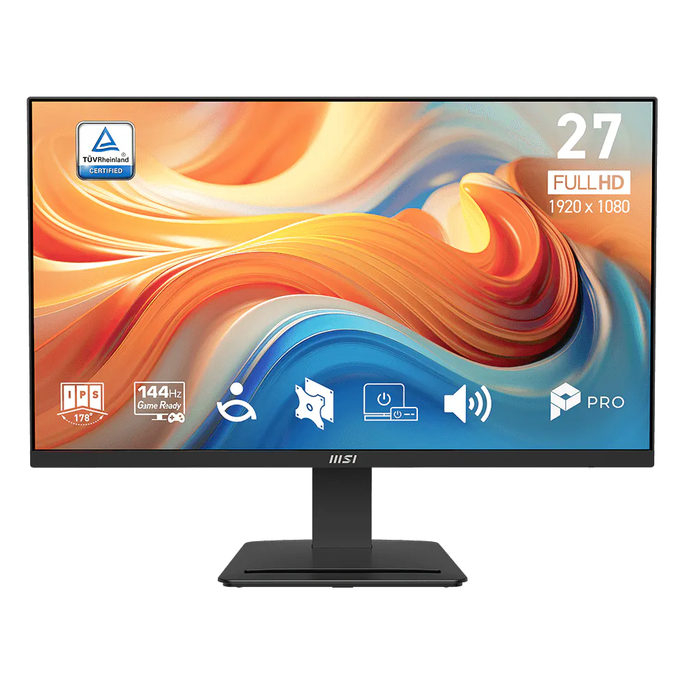Écran Gaming MSI PRO MP273 E14A 27" Full HD / IPS / 144 Hz / Noir