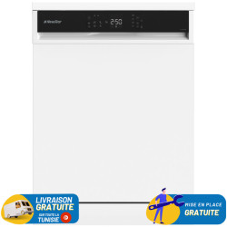 Lave vaisselle Newstar 12 Couverts Avec afficheur / Blanc