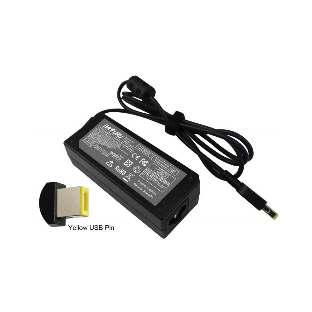 Chargeur LENOVO 20V 3.25A 4.0*1.7MM 65W +AC Cable