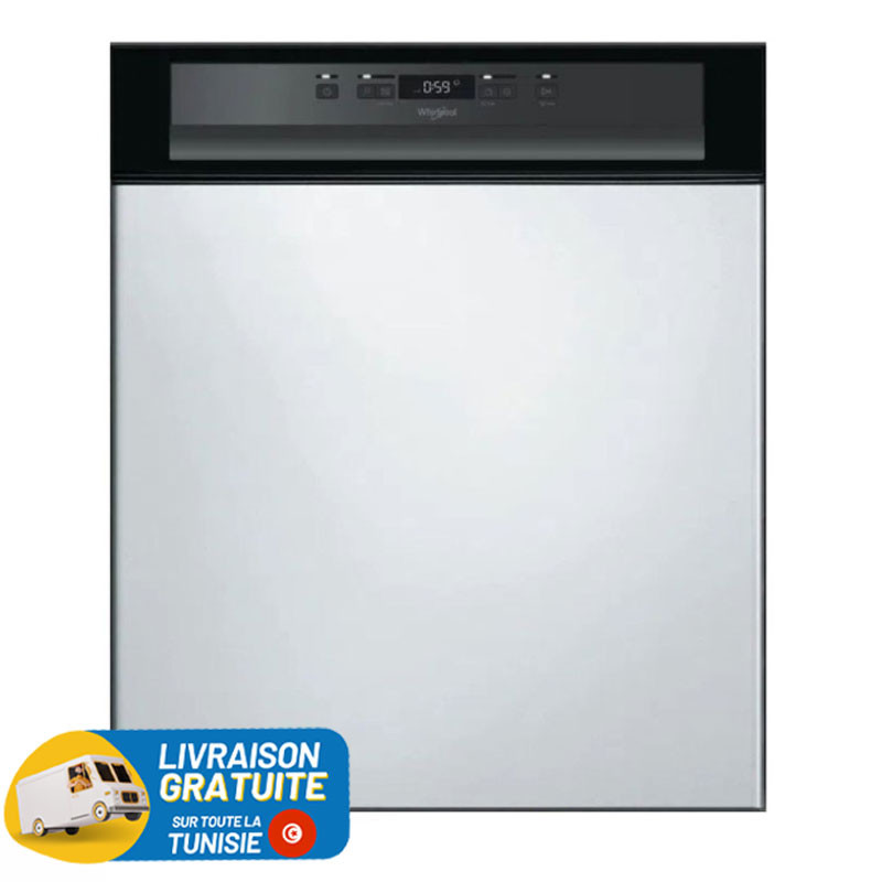 Lave Vaisselle semi-encastrable WHIRLPOOL WBC 3C26 B