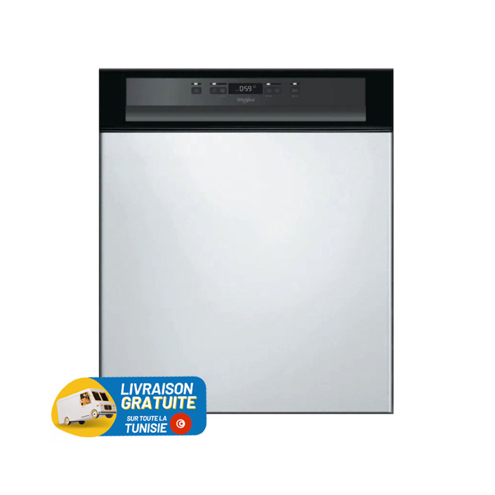 Lave Vaisselle semi-encastrable WHIRLPOOL WBC 3C26 B