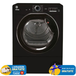 SECHE LINGE HOOVER A CONDENSATION 8KG / Noir / HLEC8LGB-80