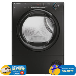 SECHE LINGE CANDY 9KG SMART A CONDENSATION POSE LIBRE / NOIR