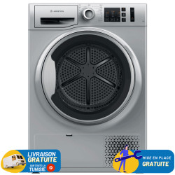 SÈCHE LINGE FRONTAL ARISTON / 8KG / 15 PROGRAMMES - SILVER