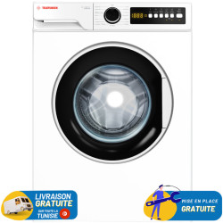 Machine à Laver TELEFUNKEN 8KG / Blanc / MACH-8KG1200TW