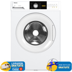 Machine à Laver Frontale Focus F.1208W / 8 Kg / 1200 Tours / Blanc / F.1208W