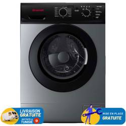 Machine À Laver Frontale BRANDT 7KG / 1000 TRS / SILVER