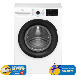 Machine a laver BEKO 7kg 1200tr INVERTER / Blanc / BM3WFU47200BW