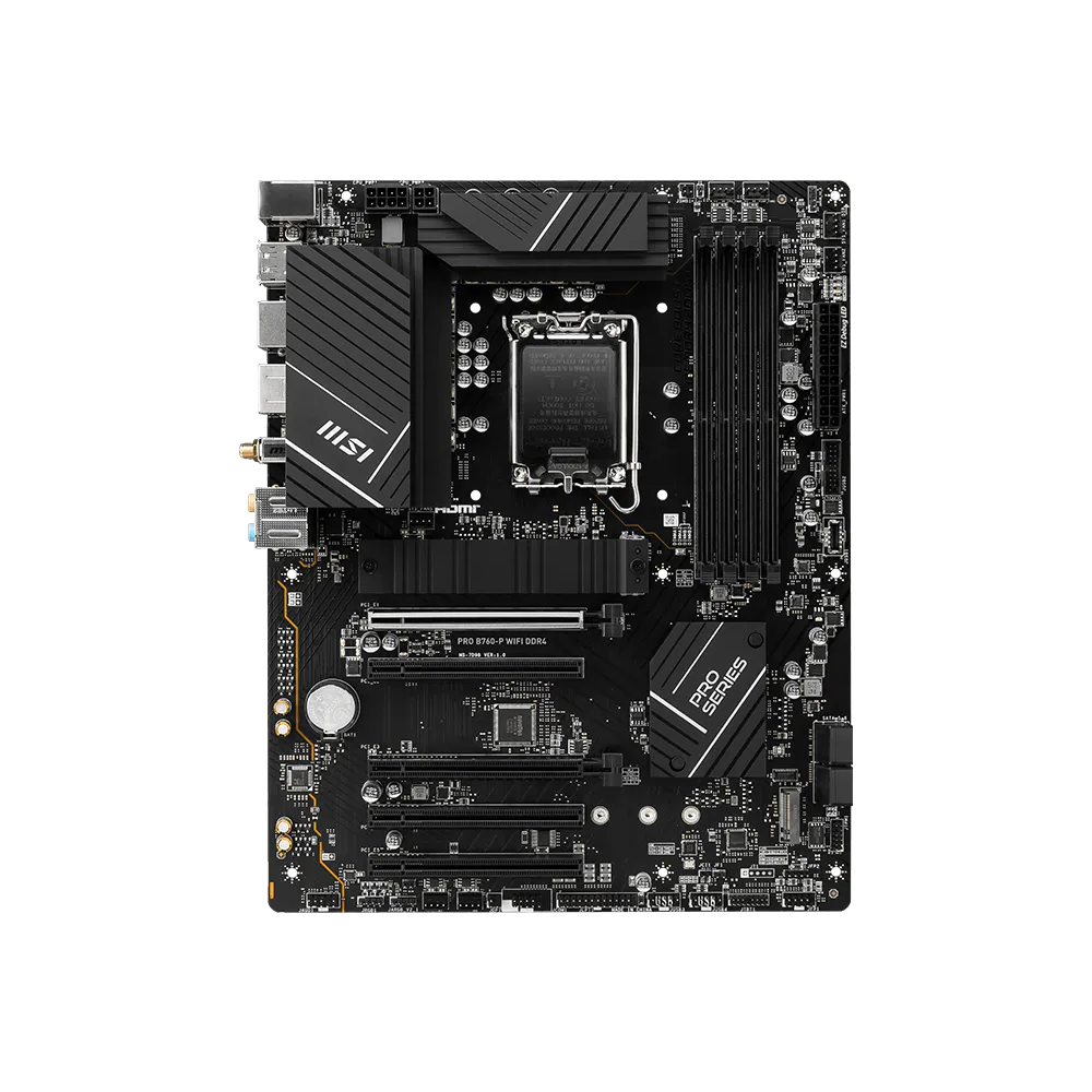 Carte mère MSI PRO B760-P WIFI DDR4 / ATX / LGA 1700 / DDR4