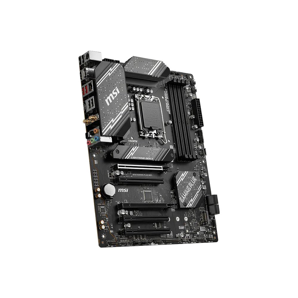 Carte mère MSI B760 GAMING PLUS WIFI / ATX / LGA 1700 / DDR5