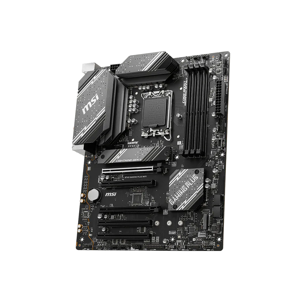 Carte mère MSI B760 GAMING PLUS WIFI / ATX / LGA 1700 / DDR5