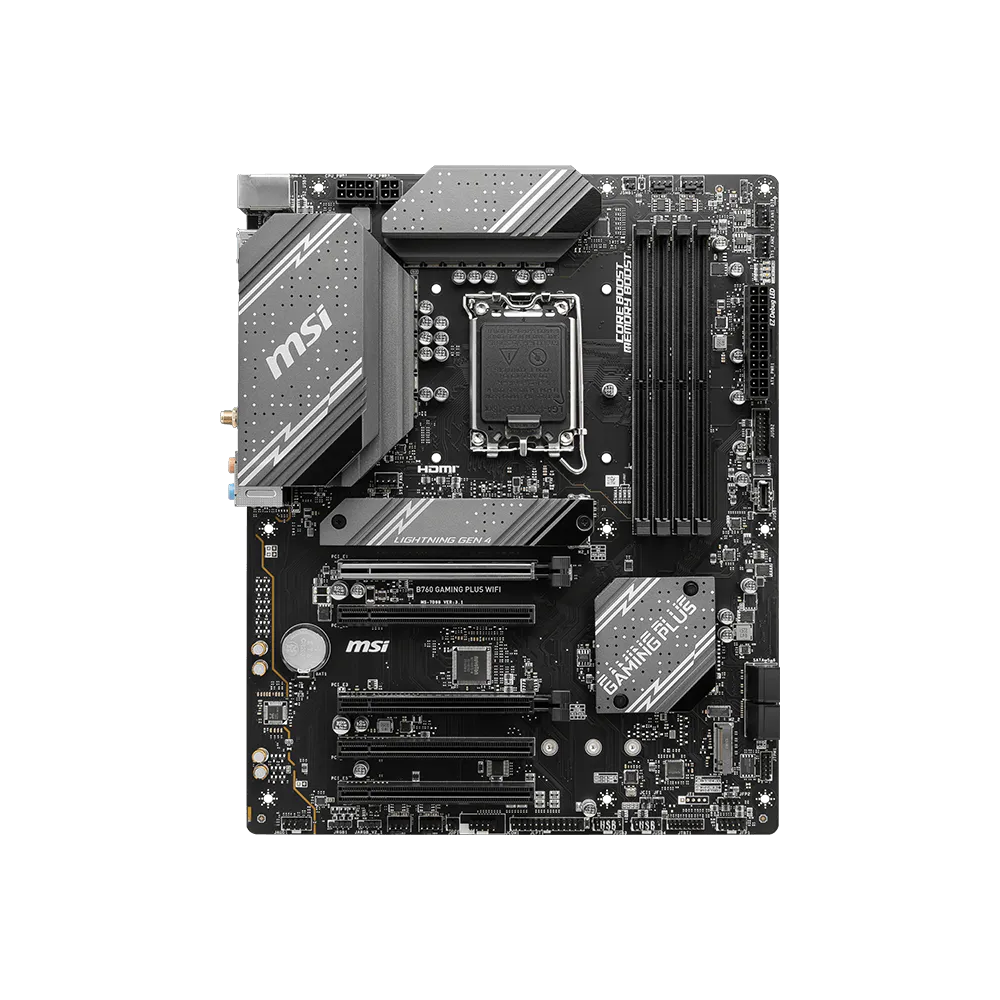 Carte mère MSI B760 GAMING PLUS WIFI / ATX / LGA 1700 / DDR5