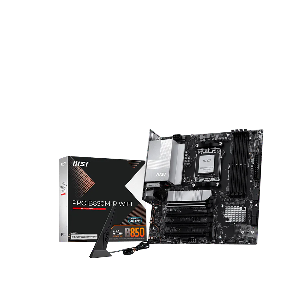 Carte mère MSI PRO B850M-P Wi-Fi / mATX / AM5 / DDR5