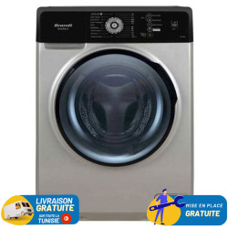 Machine À Laver Automatique Brandt BAL82SBL / 8Kg / Black Edition