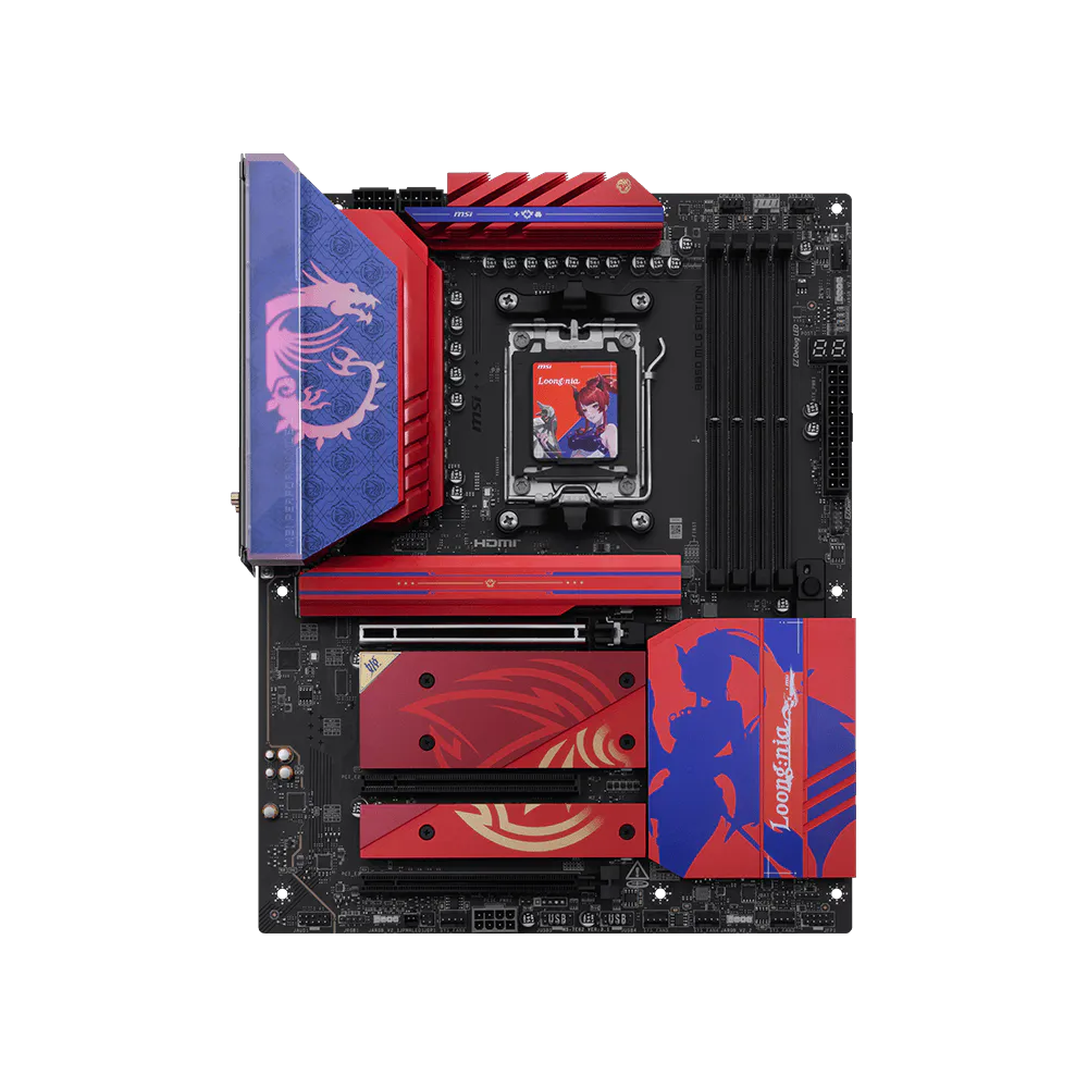 Carte mère MSI B850 ÉDITION MLG / ATX / AM5 / DDR5
