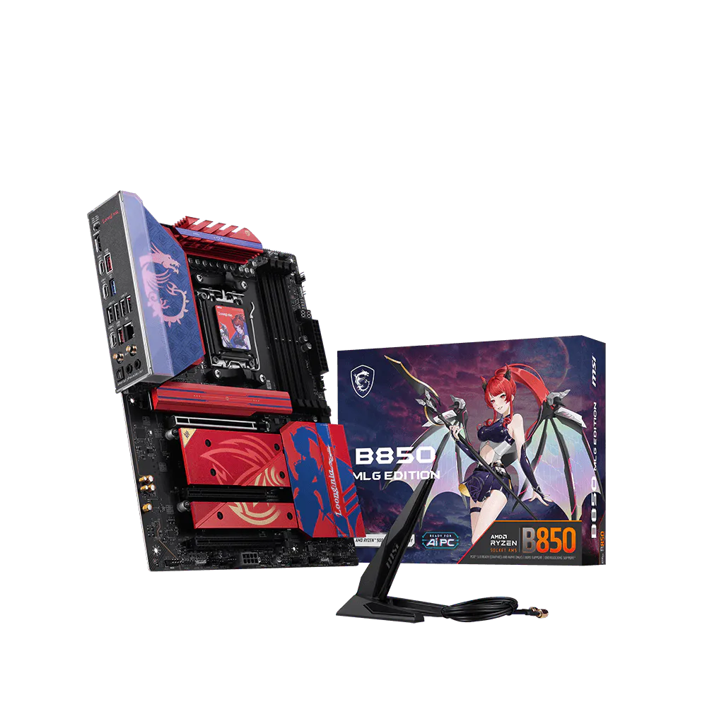 Carte mère MSI B850 ÉDITION MLG / ATX / AM5 / DDR5