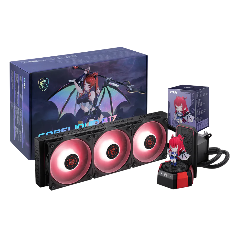 Kit Watercooling MSI CORELIQUID A17 MLG EDITION / 360 mm / LGA 1851 / AM5 / ARGB / Noir