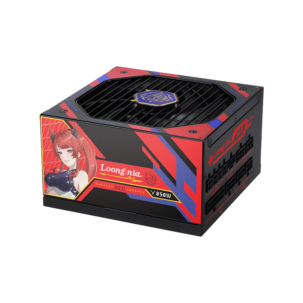 Boîte d'alimentation MSI A850GLS MLG EDITION / 80 PLUS Gold / Modulaire / 850 Watts / ATX / Noir