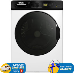 Machine à Laver BRANDT 12Kg INVERTER / BLANC