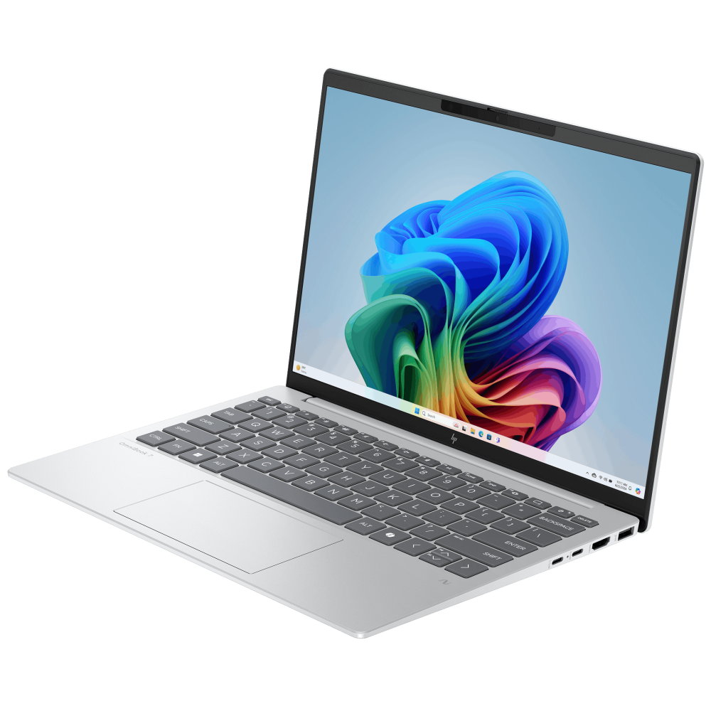 Pc Portable HP OmniBook 7 AeroNGAI 13-bg1004nk / Ryzen AI 5 340 / 16 Go / 512 Go SSD / Windows 11 / Argent