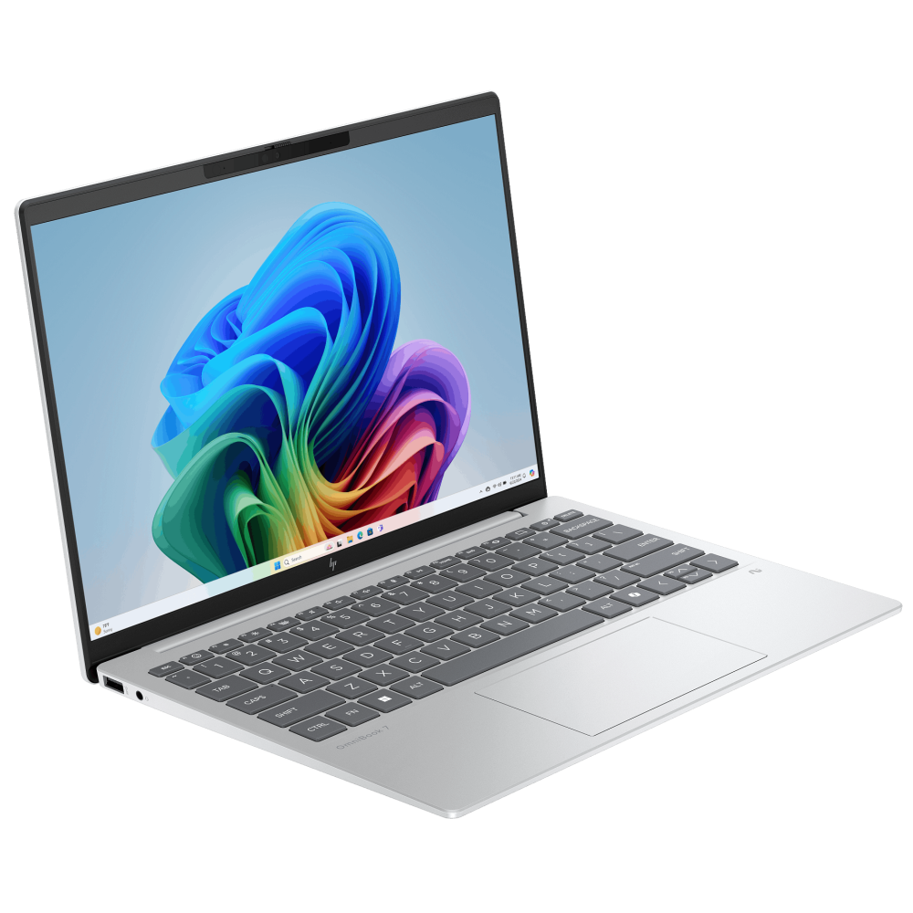 Pc Portable HP OmniBook 7 AeroNGAI 13-bg1004nk / Ryzen AI 5 340 / 16 Go / 512 Go SSD / Windows 11 / Argent