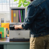 Imprimante multifonction HP Color LaserJet Pro 3303fdn / Couleur / A4 / USB / Blanc