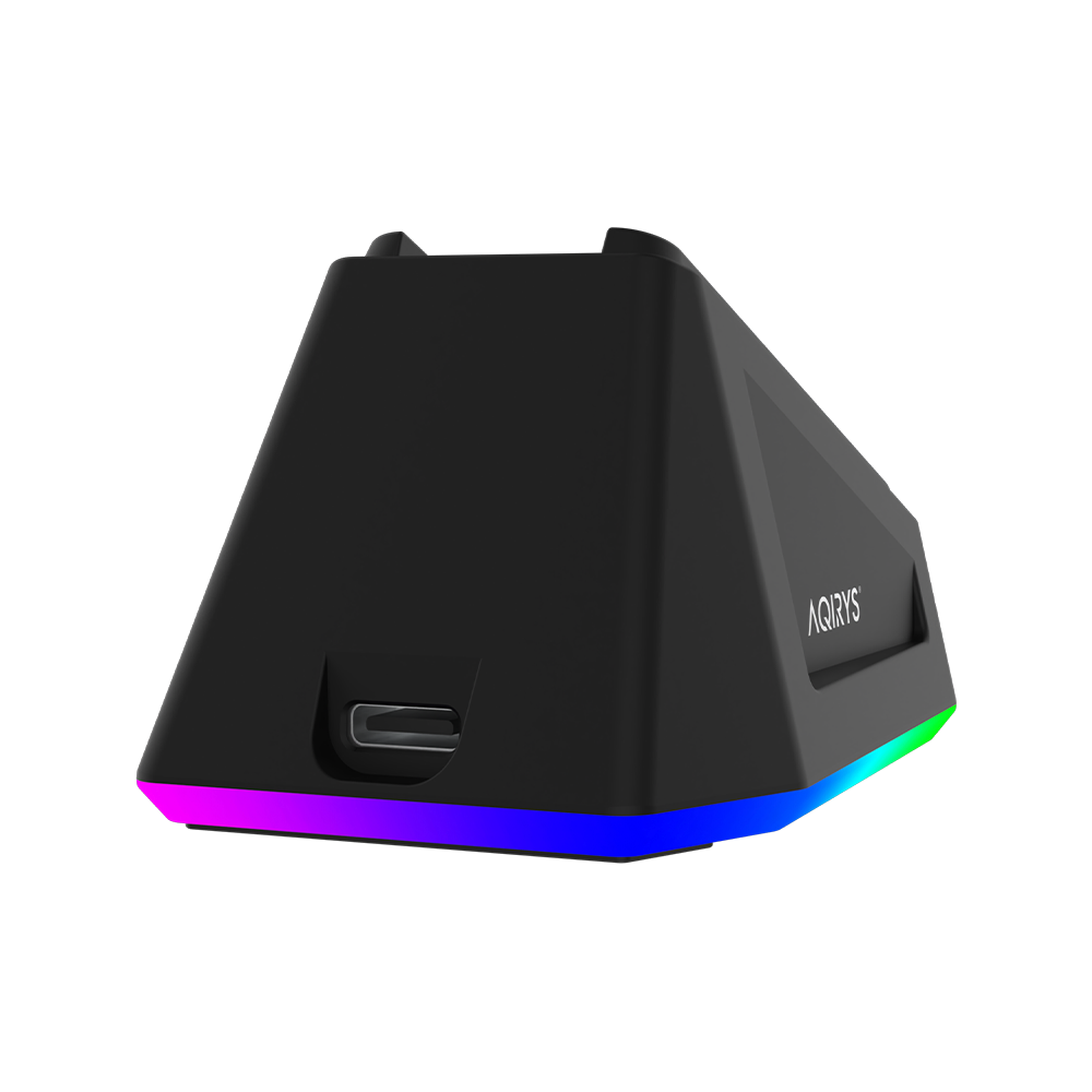 Souris Gaming Sans Fil AQIRYS M32 / RGB / Noir