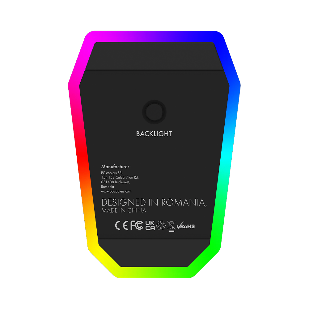Souris Gaming Sans Fil AQIRYS M32 / RGB / Noir