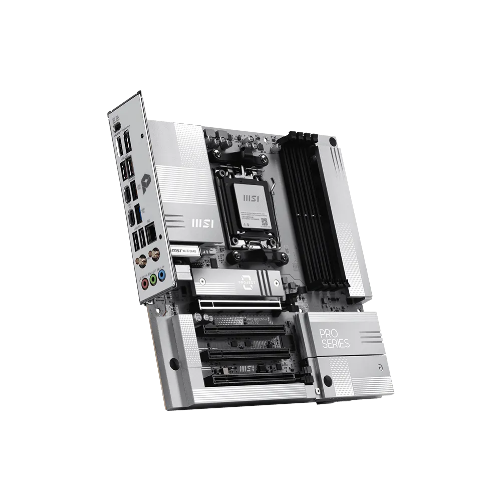 Carte mère MSI PRO B850M-A WIFI PZ / mATX / AM5 / DDR5