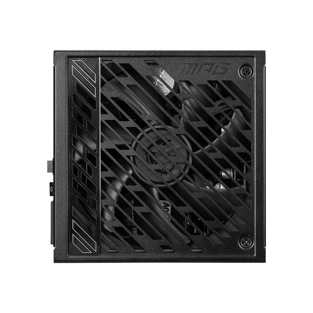 Boîte d'alimentation MSI MPG A1250GS PCIE5 / 80 PLUS Gold / Modulaire / 1250 Watts / ATX / Noir