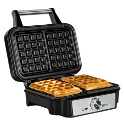 Gaufrier CHEF PRO ZEEGMA 1200W / Noir