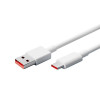 Câble Xiaomi Type-A VersType-C 6A / 1M / Blanc