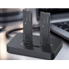 Station d'accueil Gembird double disque SSD USB Type-C M.2 NVMe et SATA