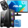 Setup Gamer Special Pc de Bureau Gaming / i3-10105F / RTX 3050 3G / 8 Go Avec Écran Asus VP229HF 22" LED Full HD IPS / 100 Hz