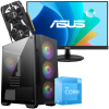 Setup Gamer Special Pc de Bureau Gaming / i3-12100F / RTX 3050 3G / 8 Go Avec Écran Asus VP229HF 22" LED Full HD IPS / 100 Hz
