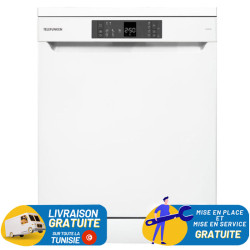 LAVE VAISSELLE TELEFUNKEN 13 Couverts / BLANC / MACHLAVE-D13P5W