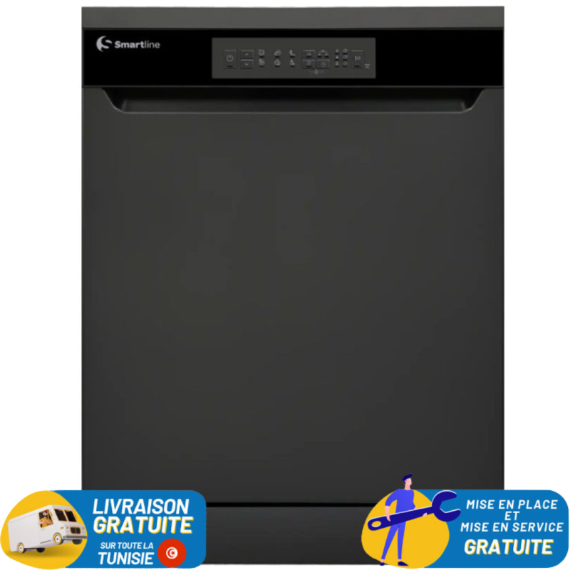 Lave vaisselle SMARTLINE 12 couverts / DARK SILVER