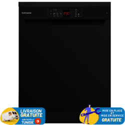 LAVE VAISSELLE 13 Couverts TELEFUNKEN DIGITAL / Noir