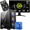 Setup Gamer Special Pc de Bureau Gaming / i7-12700F / RTX 3050 3G / 32 Go Avec Écran Gaming MSI MAG 24.5" Full HD IPS / 200 Hz