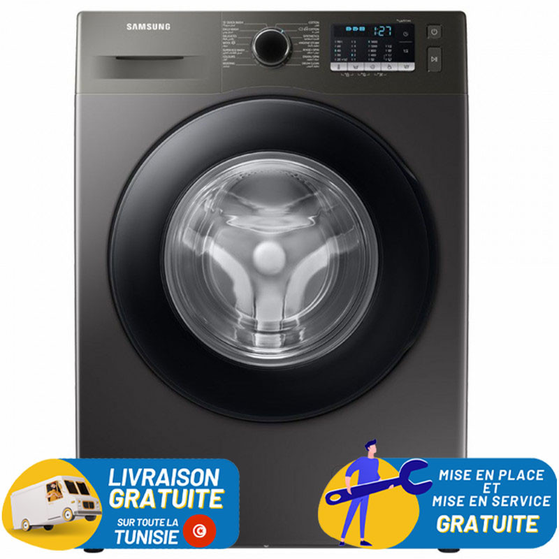 Machine à Laver Frontale Samsung WW70TA046AX 7 kg / Inox