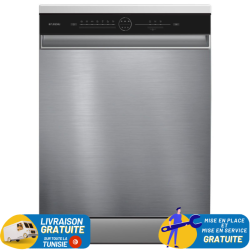 LAVE VAISSELLE Hyundai 12 COUVERTS POSE LIBRE INOX