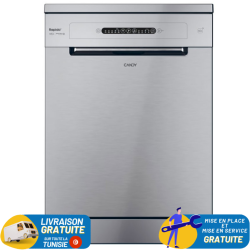 LAVE VAISSELLE CANDY 13 Couverts + AFF / Silver / CF3E7L0S