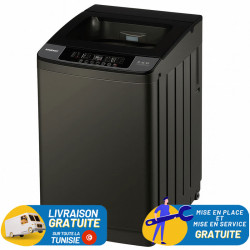 Machine à Laver NEWSTAR TOP LOAD 10kg / Dark Silver